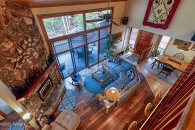 Stunning mountain retreat! This spacious patio home features on Pinetop Lakes Golf and Country Club in Arizona - for sale on GolfHomes.com, golf home, golf lot