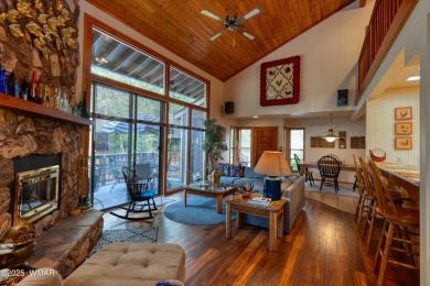 Stunning mountain retreat! This spacious patio home features on Pinetop Lakes Golf and Country Club in Arizona - for sale on GolfHomes.com, golf home, golf lot