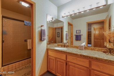 Stunning mountain retreat! This spacious patio home features on Pinetop Lakes Golf and Country Club in Arizona - for sale on GolfHomes.com, golf home, golf lot