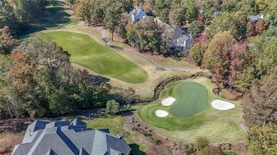 Magnificent four sides brick home with sweeping golf course on TPC At Sugarloaf Golf Club in Georgia - for sale on GolfHomes.com, golf home, golf lot