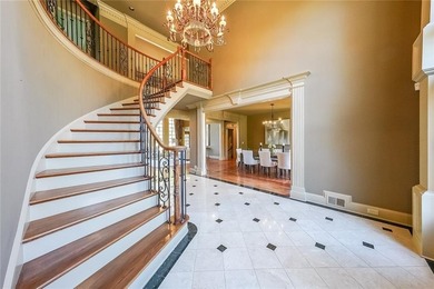 Magnificent four sides brick home with sweeping golf course on TPC At Sugarloaf Golf Club in Georgia - for sale on GolfHomes.com, golf home, golf lot