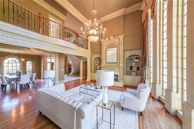 Magnificent four sides brick home with sweeping golf course on TPC At Sugarloaf Golf Club in Georgia - for sale on GolfHomes.com, golf home, golf lot