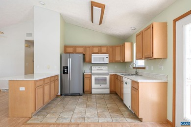 Nature-inspired charm meets effortless one-level living in on Lake Monticello Golf Course in Virginia - for sale on GolfHomes.com, golf home, golf lot