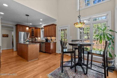 Beautiful all-brick home in the gated Pinewild community on Pinewild Country Club of Pinehurst in North Carolina - for sale on GolfHomes.com, golf home, golf lot