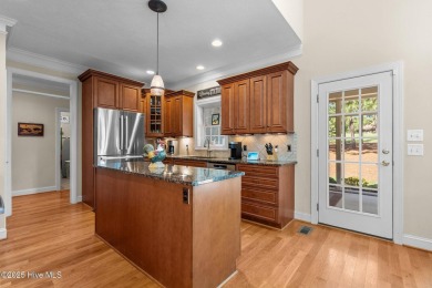 Beautiful all-brick home in the gated Pinewild community on Pinewild Country Club of Pinehurst in North Carolina - for sale on GolfHomes.com, golf home, golf lot