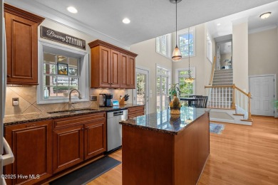 Beautiful all-brick home in the gated Pinewild community on Pinewild Country Club of Pinehurst in North Carolina - for sale on GolfHomes.com, golf home, golf lot
