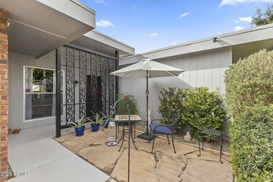 Stunning mid-century modern farmhouse with true Sun City charm! on Sun City-Willow Creek / Willow Brook  in Arizona - for sale on GolfHomes.com, golf home, golf lot