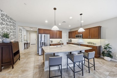 Immaculate and like new, this 2018 2-bedroom + den, 2-bath on Trilogy Golf Club At Vistancia in Arizona - for sale on GolfHomes.com, golf home, golf lot