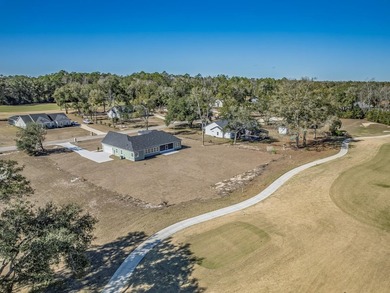 Move-in Ready! Exquisite new construction overlooking hole 6 of on Wildwood Country Club in Florida - for sale on GolfHomes.com, golf home, golf lot