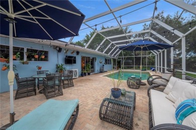 Welcome to this charming 3-bedroom, 2-bathroom pool home located on LaPlaya Golf Club in Florida - for sale on GolfHomes.com, golf home, golf lot