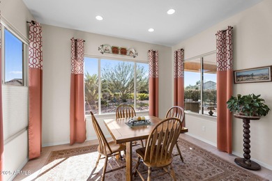 Just one row off the green, so you get all the golf-course on Poston Butte Golf Club in Arizona - for sale on GolfHomes.com, golf home, golf lot