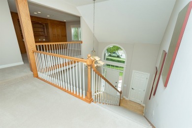 Enjoy luxury living in this stunning executive 1.5-story on Glen Oaks Country Club in Iowa - for sale on GolfHomes.com, golf home, golf lot