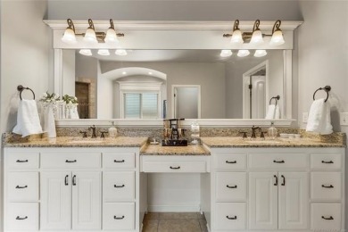 Experience modern elegance in this stunning home in The Ridge at on White Hawk Golf Club in Oklahoma - for sale on GolfHomes.com, golf home, golf lot