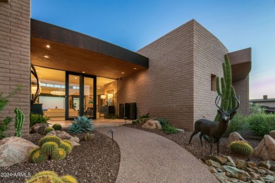 Step into this stunning modern contemporary home, meticulously on Desert Mountain Golf Club - Renegade Course in Arizona - for sale on GolfHomes.com, golf home, golf lot