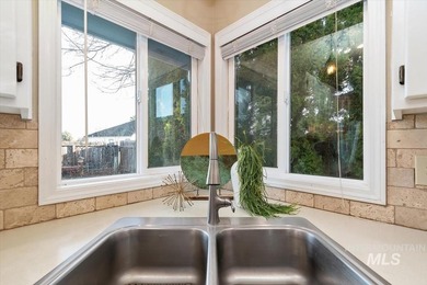 Charming custom-built home in coveted Eagle Rim Estates, just on Eagle Hills Golf Course in Idaho - for sale on GolfHomes.com, golf home, golf lot