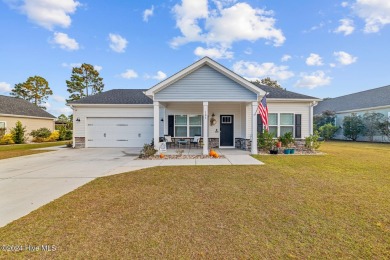 Welcome to this almost-new, stunning single-story home nestled on Bear Trail Golf Club in North Carolina - for sale on GolfHomes.com, golf home, golf lot