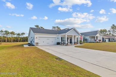 Welcome to this almost-new, stunning single-story home nestled on Bear Trail Golf Club in North Carolina - for sale on GolfHomes.com, golf home, golf lot