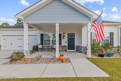 Welcome to this almost-new, stunning single-story home nestled on Bear Trail Golf Club in North Carolina - for sale on GolfHomes.com, golf home, golf lot