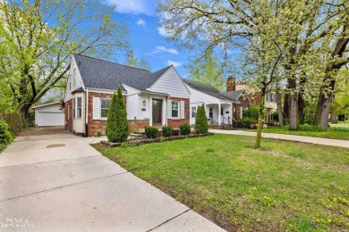 Charming brick bungalow in desirable Grosse Pointe Woods, just on Lochmoor Club in Michigan - for sale on GolfHomes.com, golf home, golf lot
