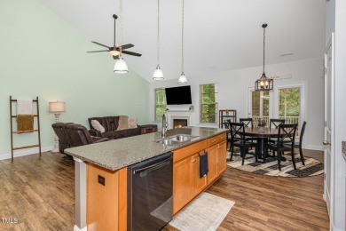 Welcome to this beautiful 1.5 story ranch home in the desirable on Olde Liberty Golf and Country Club in North Carolina - for sale on GolfHomes.com, golf home, golf lot