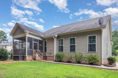 Welcome to this beautiful 1.5 story ranch home in the desirable on Olde Liberty Golf and Country Club in North Carolina - for sale on GolfHomes.com, golf home, golf lot
