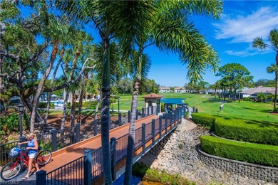 This sunfilled 2 bed, 2 bath 1st floor condo backing to the 8th on Villages of Country Creek Golf Course in Florida - for sale on GolfHomes.com, golf home, golf lot
