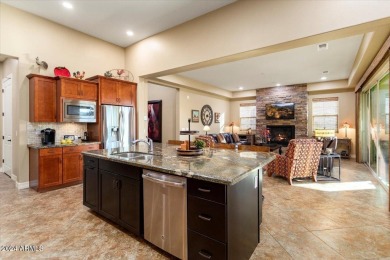 Discover this stunning 3-bedroom, 3-bath home by Maracay nestled on Verrado Golf Club - Victory in Arizona - for sale on GolfHomes.com, golf home, golf lot