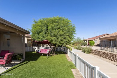 Welcome to this charming 2-bed, 2-bath home on the walking path on Sun Lakes Country Club in Arizona - for sale on GolfHomes.com, golf home, golf lot