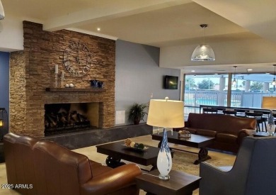Welcome to this charming 2-bed, 2-bath home on the walking path on Sun Lakes Country Club in Arizona - for sale on GolfHomes.com, golf home, golf lot