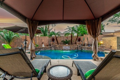 LET'S SWIM! This is a beautiful, Shea built home with 3 bedrooms on Seville Golf and Country Club in Arizona - for sale on GolfHomes.com, golf home, golf lot
