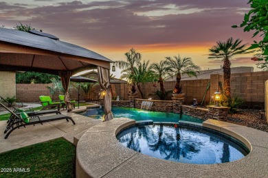 LET'S SWIM! This is a beautiful, Shea built home with 3 bedrooms on Seville Golf and Country Club in Arizona - for sale on GolfHomes.com, golf home, golf lot