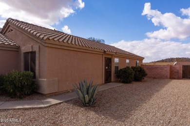 Charming 3-Bedroom Home with Stunning Mountain Views! Discover on Oasis Golf Club in Arizona - for sale on GolfHomes.com, golf home, golf lot