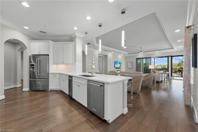 As you enter the foyer from the private elevator, you will be on The Colony Golf and Country Club in Florida - for sale on GolfHomes.com, golf home, golf lot