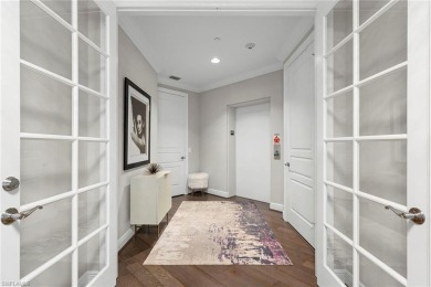 As you enter the foyer from the private elevator, you will be on The Colony Golf and Country Club in Florida - for sale on GolfHomes.com, golf home, golf lot
