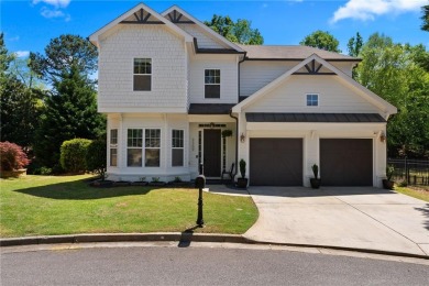 This one of a kind home in the highly sought-after, resort-like on Alpharetta Athletic Club East in Georgia - for sale on GolfHomes.com, golf home, golf lot