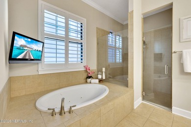 Resort-style living on a premium cul-de-sac lot overlooking the on The Palencia Club in Florida - for sale on GolfHomes.com, golf home, golf lot