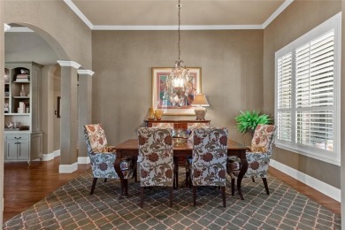 This exquisite, customized Drees one-story brick and stone on Lantana Golf Club in Texas - for sale on GolfHomes.com, golf home, golf lot