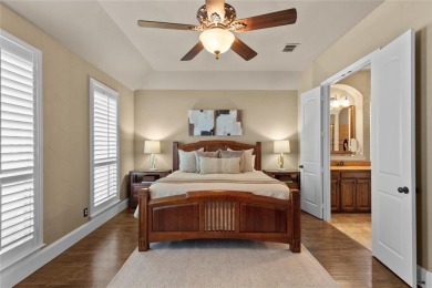This exquisite, customized Drees one-story brick and stone on Lantana Golf Club in Texas - for sale on GolfHomes.com, golf home, golf lot