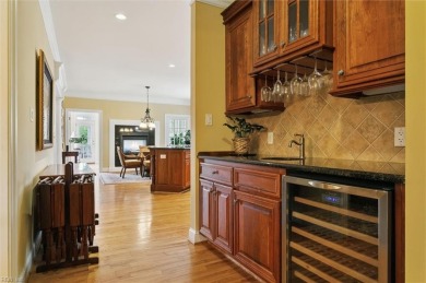Experience timeless elegance and serene waterfront living in on Fords Colony Country Club in Virginia - for sale on GolfHomes.com, golf home, golf lot
