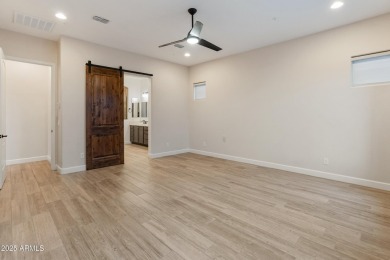 Situated with views of the picturesque tee box of Hole 7 at the on Blackstone Country Club in Arizona - for sale on GolfHomes.com, golf home, golf lot