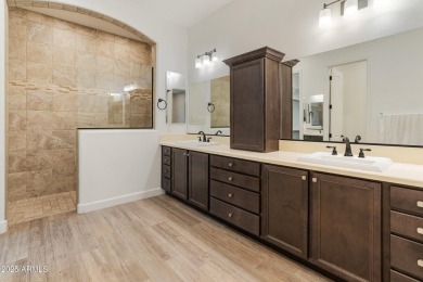 Situated with views of the picturesque tee box of Hole 7 at the on Blackstone Country Club in Arizona - for sale on GolfHomes.com, golf home, golf lot