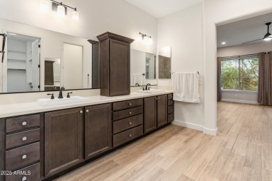 Situated with views of the picturesque tee box of Hole 7 at the on Blackstone Country Club in Arizona - for sale on GolfHomes.com, golf home, golf lot