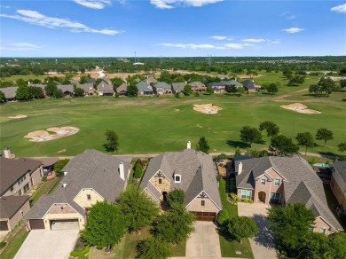 This exquisite, customized Drees one-story brick and stone on Lantana Golf Club in Texas - for sale on GolfHomes.com, golf home, golf lot