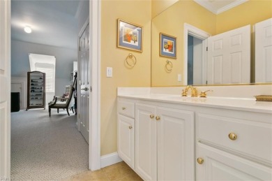 Experience timeless elegance and serene waterfront living in on Fords Colony Country Club in Virginia - for sale on GolfHomes.com, golf home, golf lot