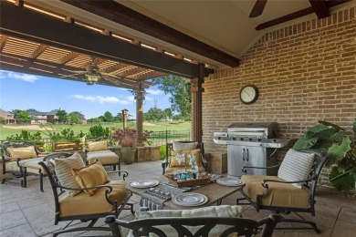 This exquisite, customized Drees one-story brick and stone on Lantana Golf Club in Texas - for sale on GolfHomes.com, golf home, golf lot