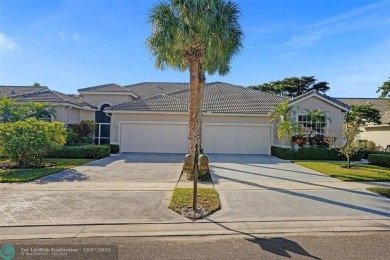 Lovely 3/2 villa with 2 car garage in 55+ manned gated community on Aberdeen Golf and Country Club in Florida - for sale on GolfHomes.com, golf home, golf lot