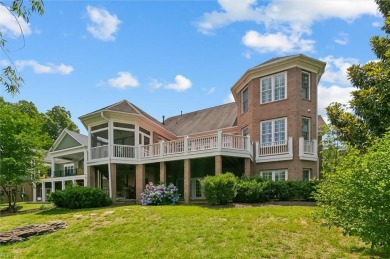 Experience timeless elegance and serene waterfront living in on Fords Colony Country Club in Virginia - for sale on GolfHomes.com, golf home, golf lot