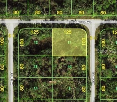 Build your dream home on this 0.28-acre lot in Port Charlotte on on Sabal Trace Golf and Country Club in Florida - for sale on GolfHomes.com, golf home, golf lot