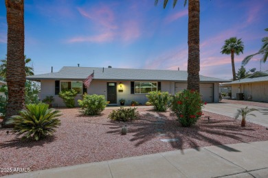 Don't Miss This Exceptional H2 Model Home Located Right On The on Sun City North Golf Course in Arizona - for sale on GolfHomes.com, golf home, golf lot