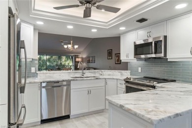 Welcome to this beautifully updated 2-bedroom, 2-bath residence on Bonita Bay West in Florida - for sale on GolfHomes.com, golf home, golf lot